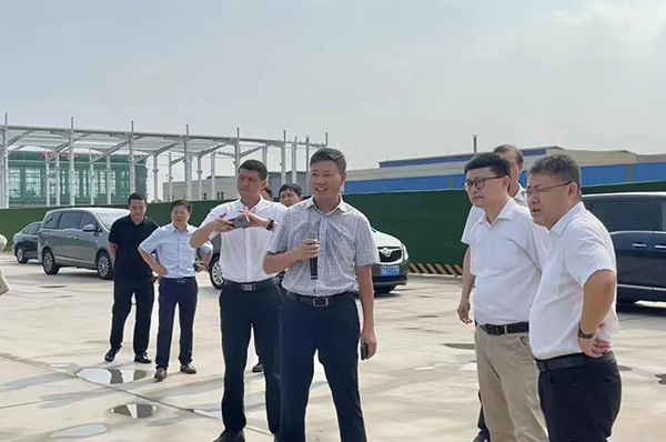 省工信局，發(fā)改委，科技局領(lǐng)導(dǎo)考察我公司1