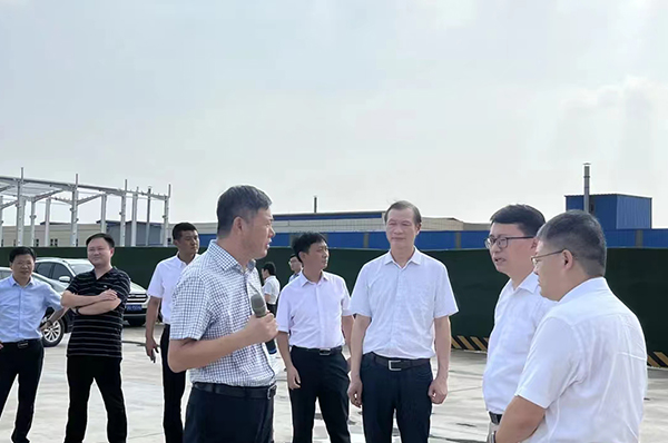 省工信局，發(fā)改委，科技局領(lǐng)導(dǎo)考察我公司2